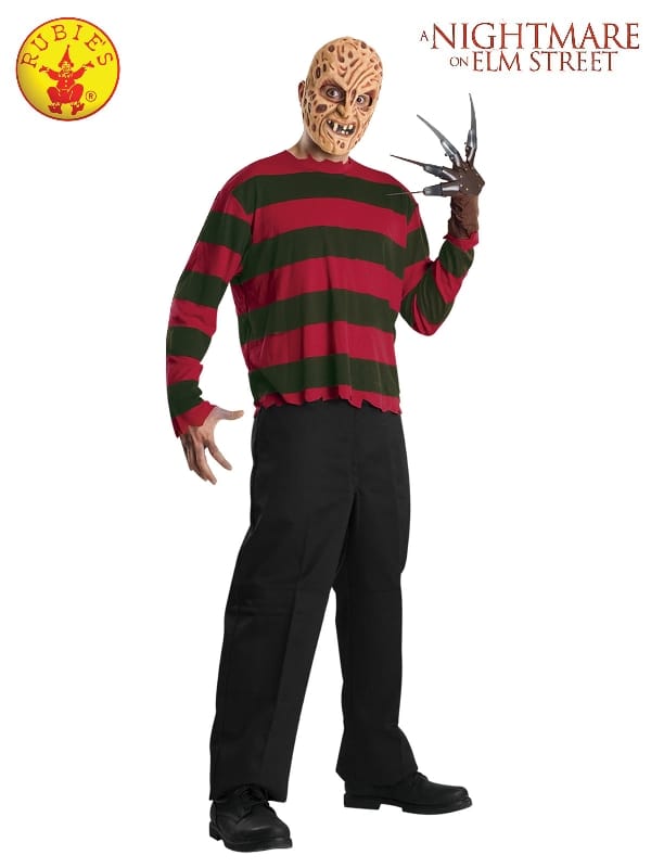 Freddy Krueger Costume Top Adult – Abracadabra Fancy Dress