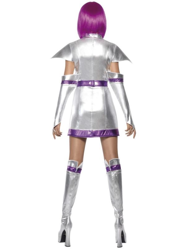 Space Lady Cadet Costume Alien Astronaut - image fever-space-cadet-costume-alternative-view2-600x800 on https://www.abracadabrafancydress.com.au