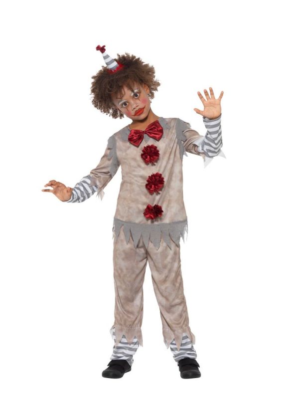 Vintage Clown Costume Pennywise IT Carnival Jester - image 49844-600x800 on https://www.abracadabrafancydress.com.au