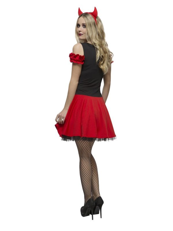 Devil Costume Temptress Sorceress Gothic Halloween Horror - image fever-wicked-devil-costume-alternative-view2-600x800 on https://www.abracadabrafancydress.com.au