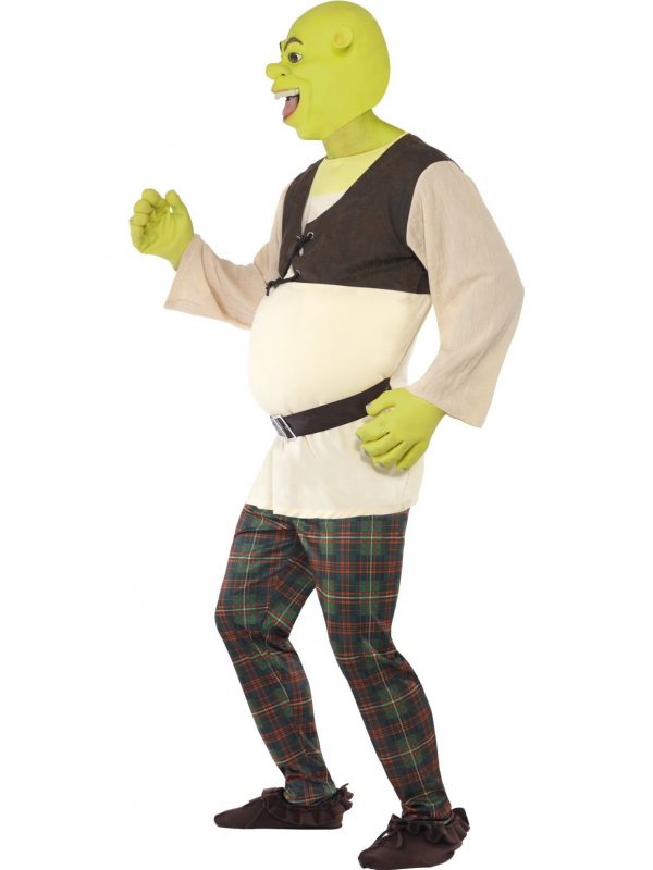 Shrek Adult Costume Licensed Movie Fancy Party Fairytale Ogre Costume Book Week - image 38357_1-600x800 on https://www.abracadabrafancydress.com.au