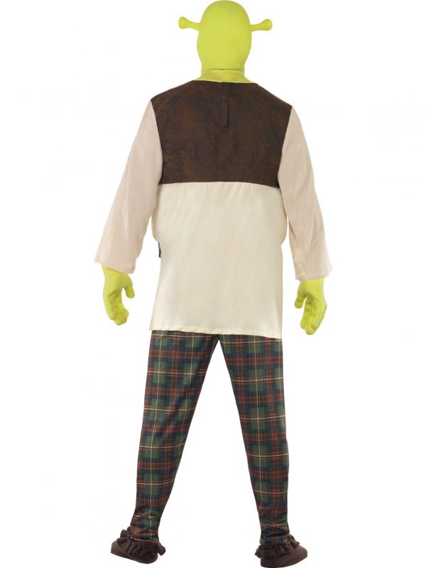 Shrek Adult Costume Licensed Movie Fancy Party Fairytale Ogre Costume Book Week - image 38357_2-600x800 on https://www.abracadabrafancydress.com.au