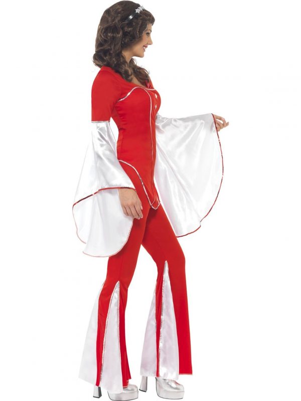 Red Super Trooper Costume 1970s Disco Dancing Queen Groovy 1960s Retro Music - image 33495_1-600x800 on https://www.abracadabrafancydress.com.au