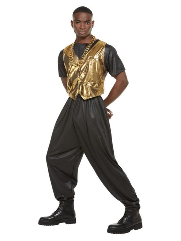 80’s Hammer Time Costume Rapper M C Hammer – Abracadabra Fancy Dress