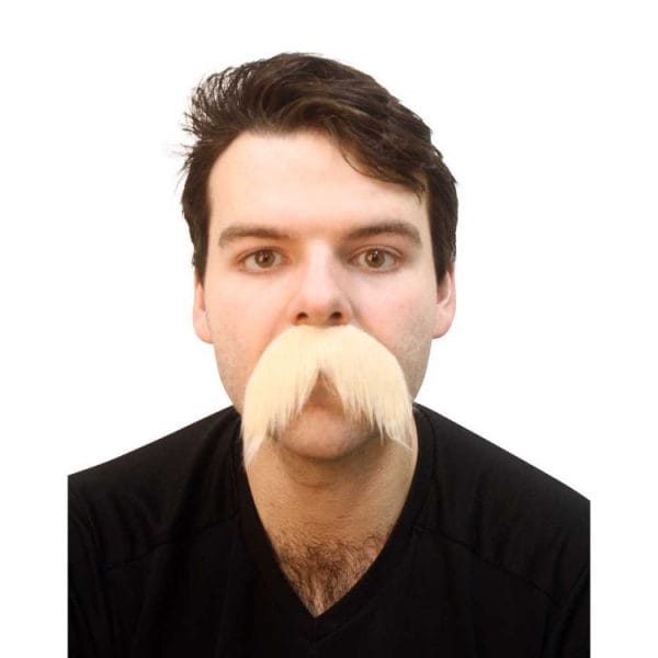 Blonde Moustache - image D078BL-600x600 on https://www.abracadabrafancydress.com.au