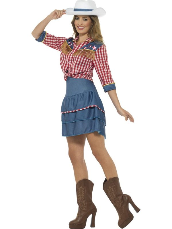 Rodeo Doll Cowgirl Costume Country Western – Abracadabra Fancy Dress