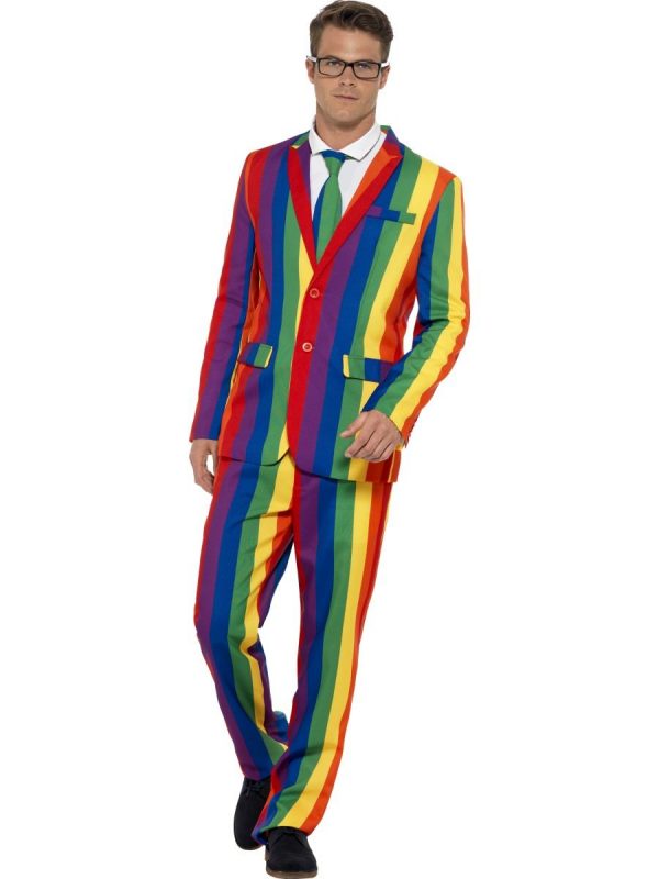 Over The Rainbow Mens Stand Out Suit Costume Mardi Gras - image 27560-600x800 on https://www.abracadabrafancydress.com.au