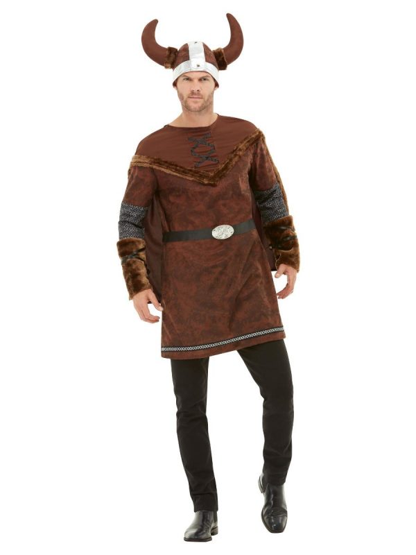 Viking Barbarian Costume Nordic Medieval Warrior Renaissance - image 50734-600x800 on https://www.abracadabrafancydress.com.au