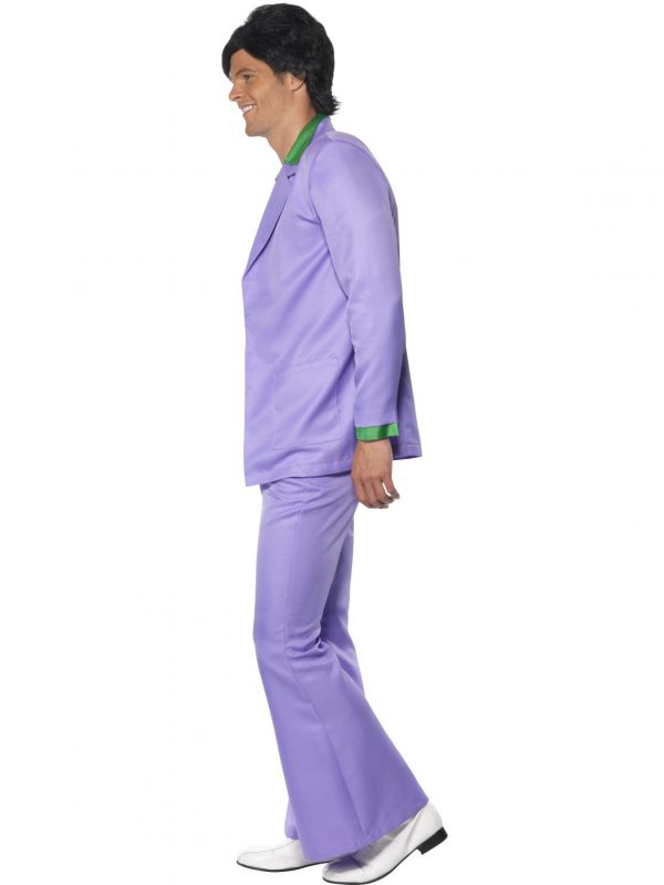 Lavender Purple 1970's Costume Flared Suit Disco Retro Groovy Dancer - image 39426_1-600x800 on https://www.abracadabrafancydress.com.au