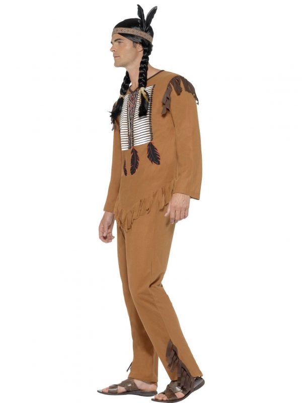 Indian Costume Native Western Warrior Cowboys American Wild West Indians - image 45509_1-600x800 on https://www.abracadabrafancydress.com.au