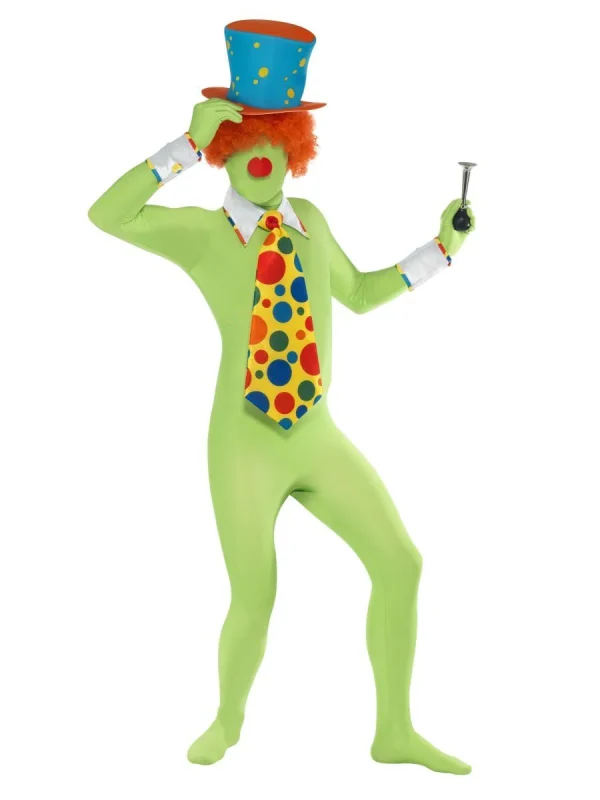 Green Second Skin Suit Costume Morph Suit - image  on https://www.abracadabrafancydress.com.au