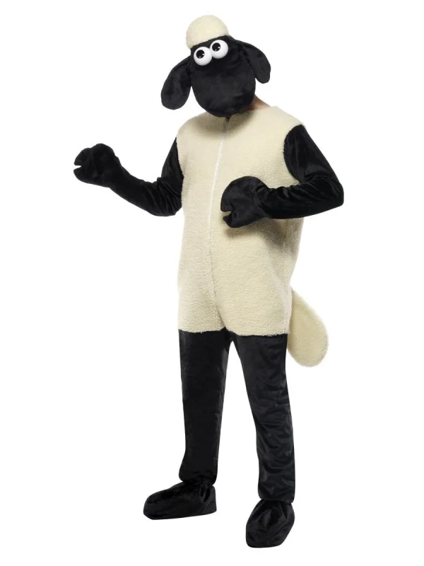 Shaun the Sheep Costume TV Wallace & Gromit Cartoon Book Week - image  on https://www.abracadabrafancydress.com.au