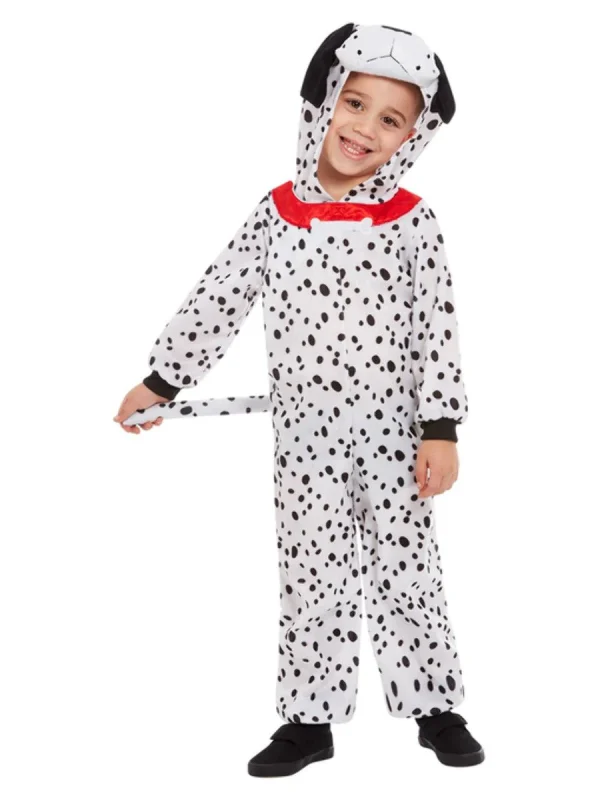 Dalmatian Dog Costume Toddler Jumpsuit Animal Child Book Week - image  on https://www.abracadabrafancydress.com.au