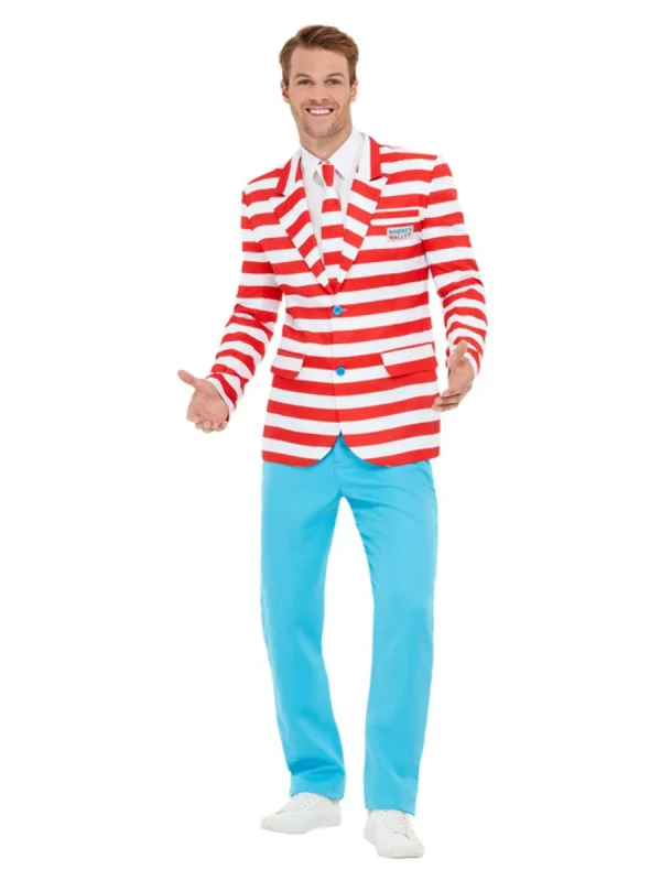 Licensed Where’s Wally Stand Out Suit Book Week Costume - image  on https://www.abracadabrafancydress.com.au