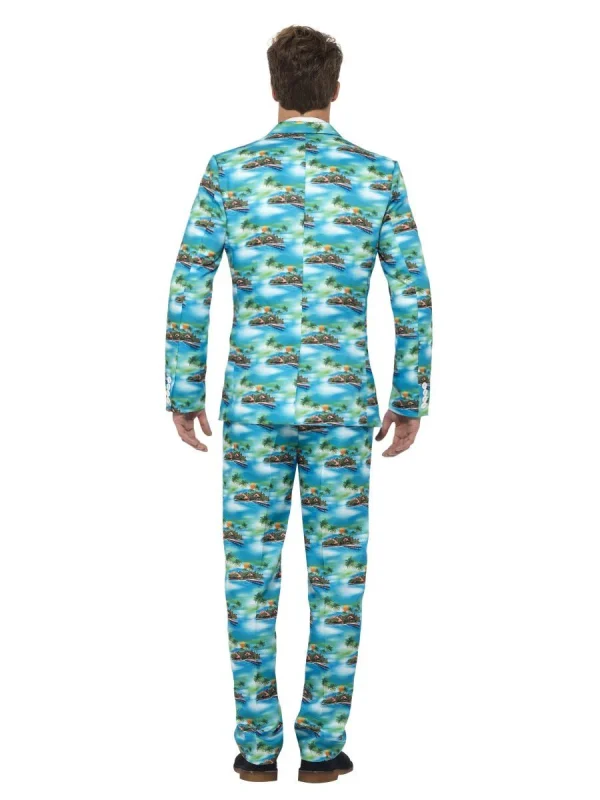 Hawaiian Tropical Aloha Stand Out Suit Summer Beach Costume - image  on https://www.abracadabrafancydress.com.au