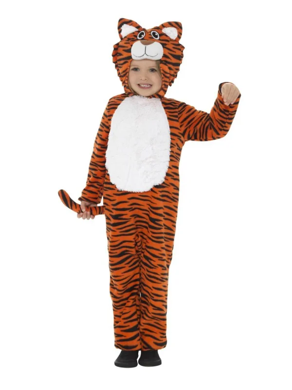 Tiger Costume Child Tigger Cat Animal Child Book Week Kids Jungle Safari Zoo - image  on https://www.abracadabrafancydress.com.au