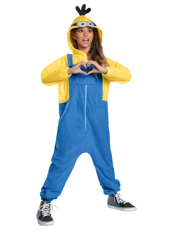 Licensed Child Minion Costume Kevin Despicable Me Child Kids Book Week Jumpsuit - image 7740-2-600x800 on https://www.abracadabrafancydress.com.au