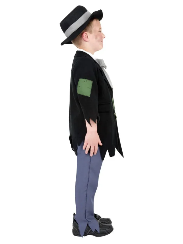 Dodgy Boys Victorian Poor Boy Costume Peasant Urchin Colonial Historical Book Week - image  on https://www.abracadabrafancydress.com.au