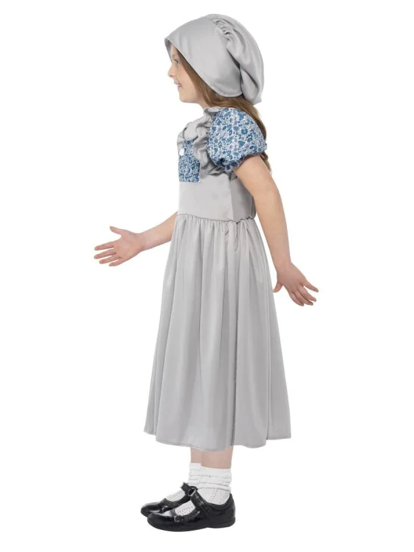 Victorian Olden Day School Girl Costume Pioneer Colonial Historical Book Week - image  on https://www.abracadabrafancydress.com.au