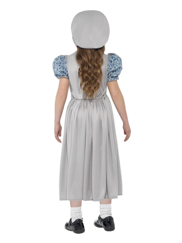 Victorian Olden Day School Girl Costume Pioneer Colonial Historical Book Week - image  on https://www.abracadabrafancydress.com.au