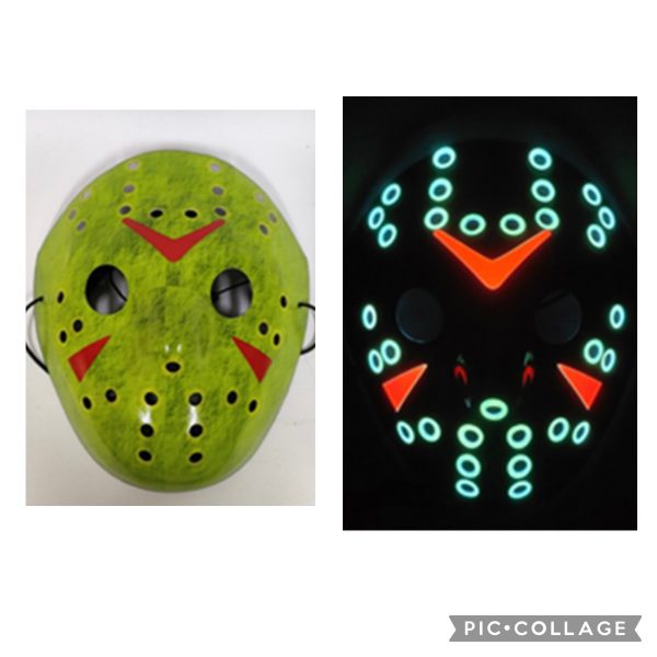 Jason Voorhees LED Hockey Mask Friday 13th Halloween Glow in Dark Light Up - image IMG_7679-600x600 on https://www.abracadabrafancydress.com.au