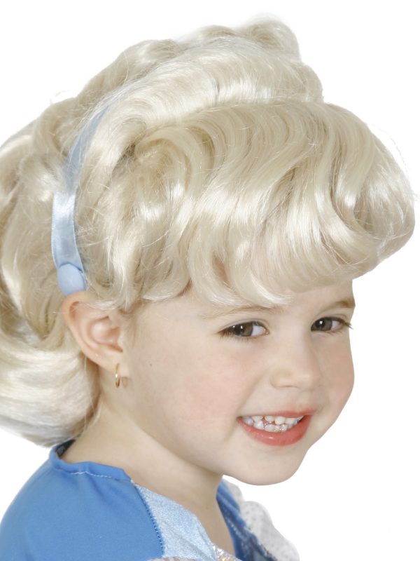 Girls Cinderella Wig Deluxe Disney Princess Fairy Tale Book Week - image 4007-1-600x800 on https://www.abracadabrafancydress.com.au