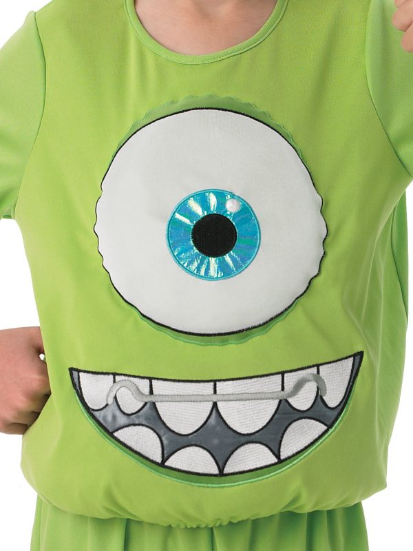 Mike Wazowski Deluxe Costume Child Kids Monsters Inc Disney Pixar Halloween - image 880075-1-600x800 on https://www.abracadabrafancydress.com.au