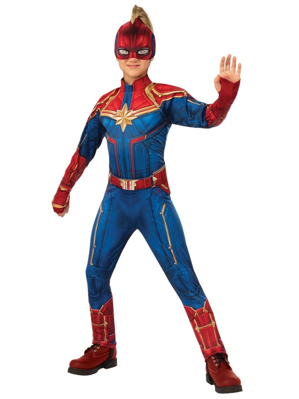 Captain Marvel Deluxe Hero Suit Costume Avengers - image 8957-2-600x800 on https://www.abracadabrafancydress.com.au