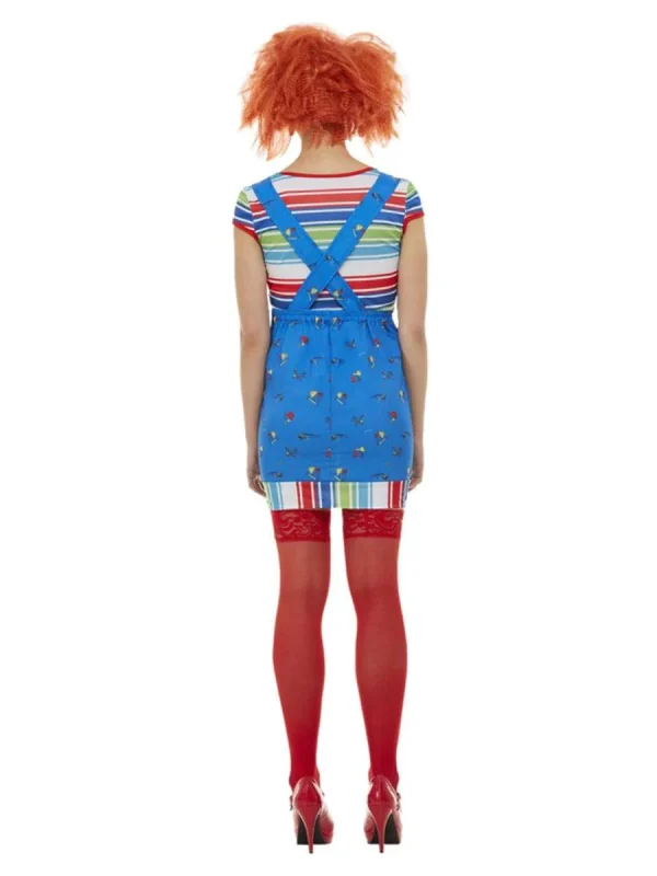 Licensed Seed of Chucky Costume Womens Child's Play Doll Ladies Halloween - image  on https://www.abracadabrafancydress.com.au