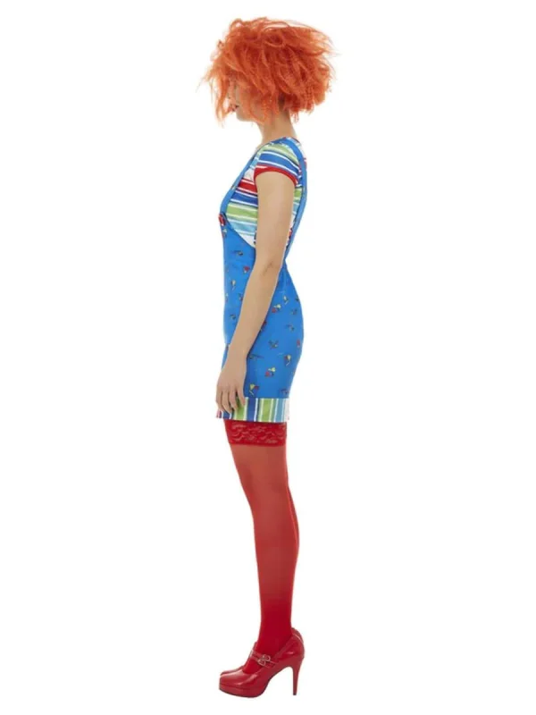 Licensed Seed of Chucky Costume Womens Child's Play Doll Ladies Halloween - image  on https://www.abracadabrafancydress.com.au