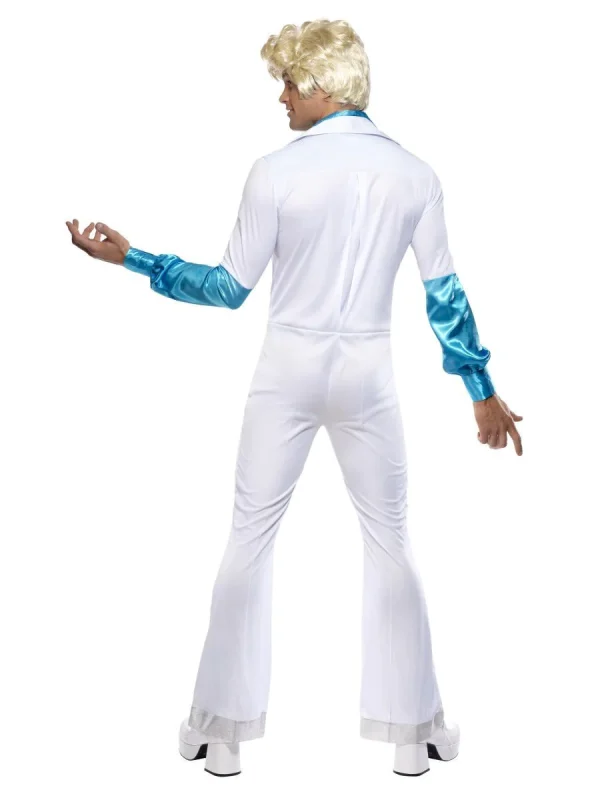 70s Disco Man Costume Jumpsuit Trouper 1970s Mens Retro 60s Music Icon - image  on https://www.abracadabrafancydress.com.au