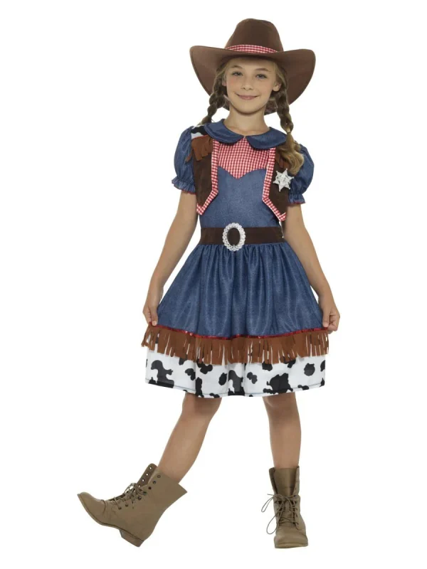 Texan Cowgirl Costume Rodeo Wild West Western - image  on https://www.abracadabrafancydress.com.au