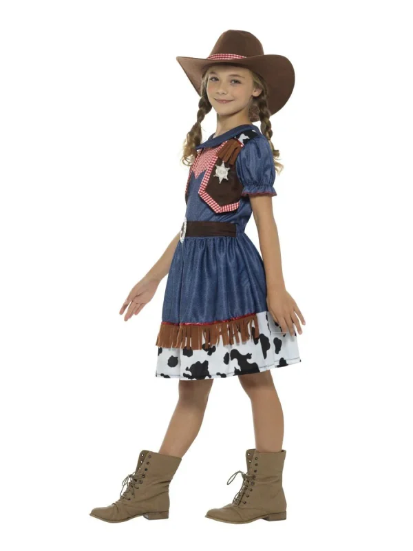 Texan Cowgirl Costume Rodeo Wild West Western - image  on https://www.abracadabrafancydress.com.au