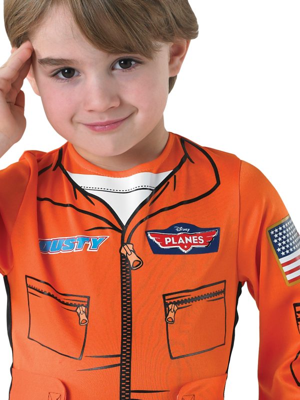 Dusty Crophopper Flight Suit Costume Disney Planes Aviator Pilot - image 886962-1-600x800 on https://www.abracadabrafancydress.com.au