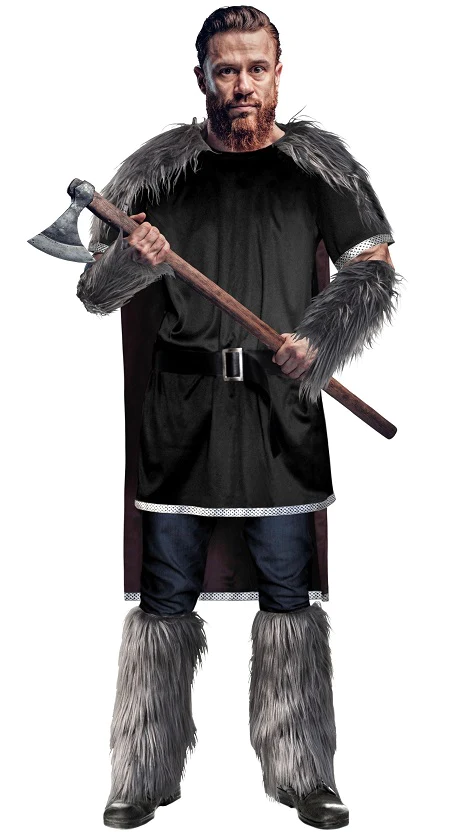 Ragnar Lodbrok Lothbrok Costume Viking Nordic - Abracadabra Fancy Dress