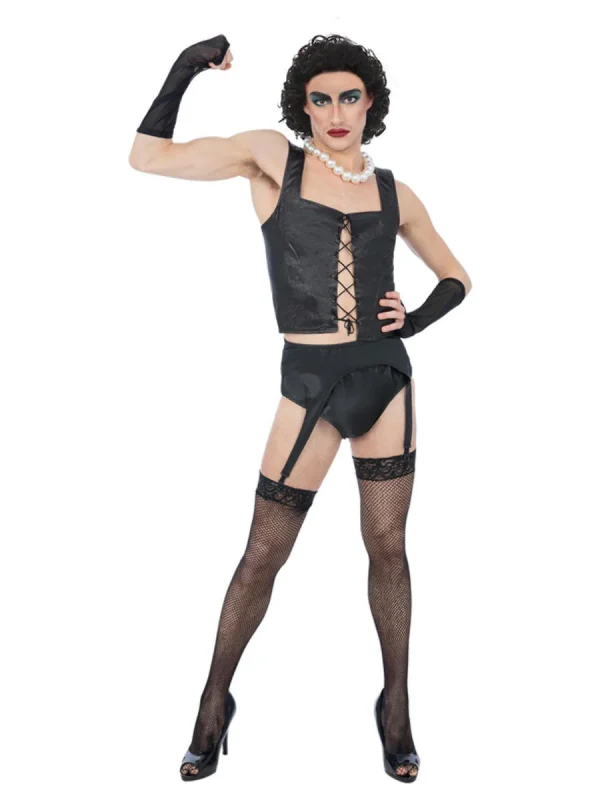 Frank N Furter Costume Rocky Horror Picture Show Officially Licensed Costume - image  on https://www.abracadabrafancydress.com.au