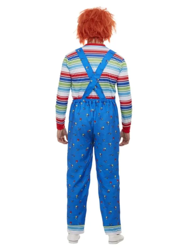 Licensed Deluxe Adult Chucky Costume Child’s Play Doll Halloween Horror Seed - image  on https://www.abracadabrafancydress.com.au