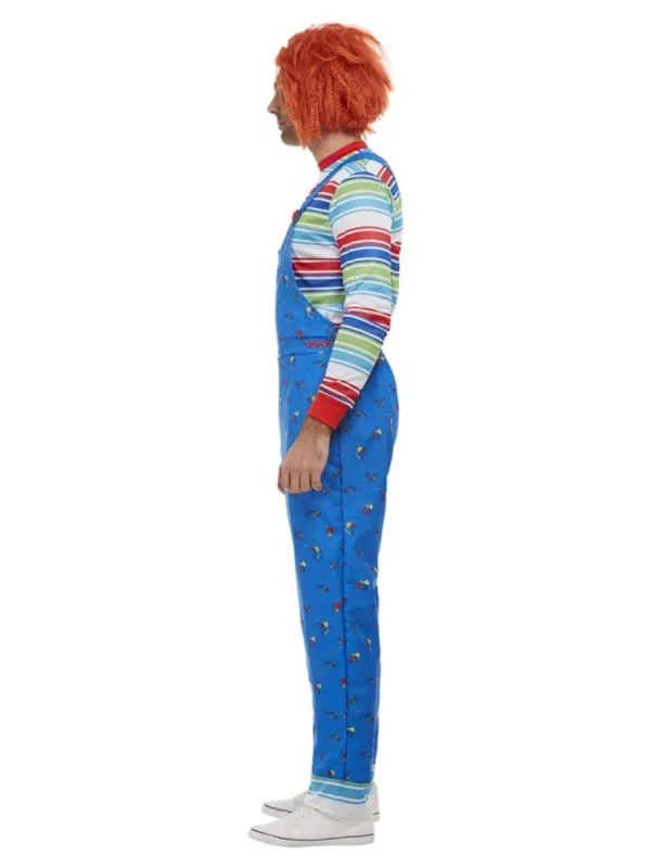 Licensed Deluxe Adult Chucky Costume Child’s Play Doll Halloween Horror Seed - image  on https://www.abracadabrafancydress.com.au