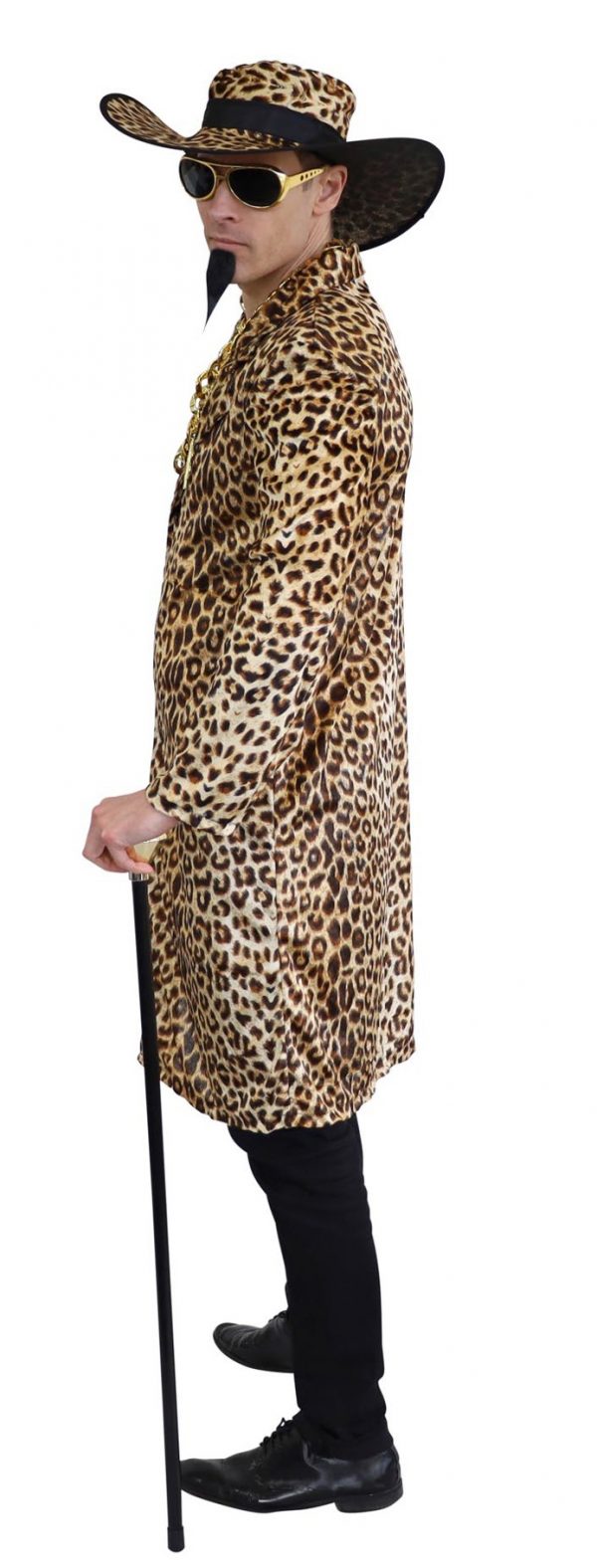 Leopard Print Pimp Suit Costume Jacket Gangster Disco Hip Hop 70s 1920's - image d21082_3-600x1576 on https://www.abracadabrafancydress.com.au