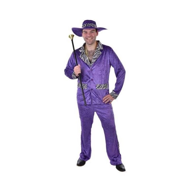 Purple Pimp Suit Costume Zebra Jacket Gangster Disco Hip Hop 70s 1920's - image s-l1600-2024-01-24T152048.372-600x600 on https://www.abracadabrafancydress.com.au